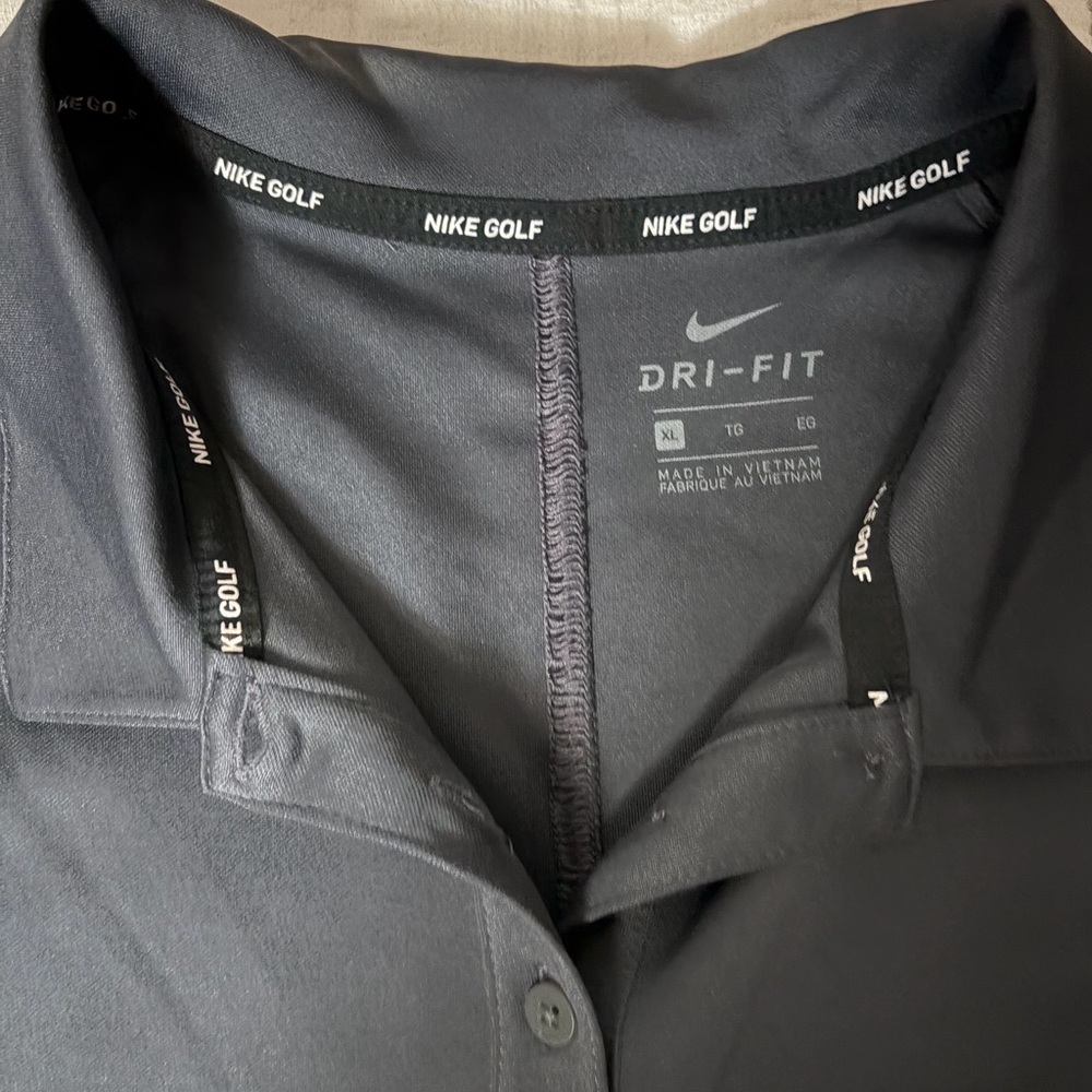 Nike Golf Dri-Fit Polo in Slate/Dark Gray